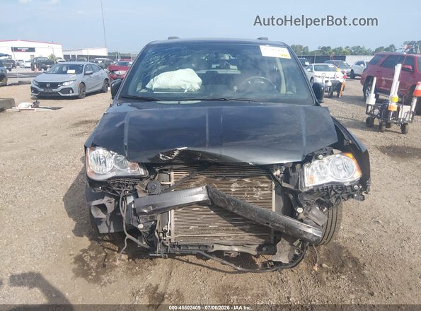 2C4RDGCG4JR239877 2018 DODGE GRAND CARAVAN Black Вид задньої частини салону