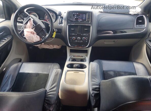 2C4RDGCG4JR267002 2018 DODGE GRAND Silver Вид панелі приладів