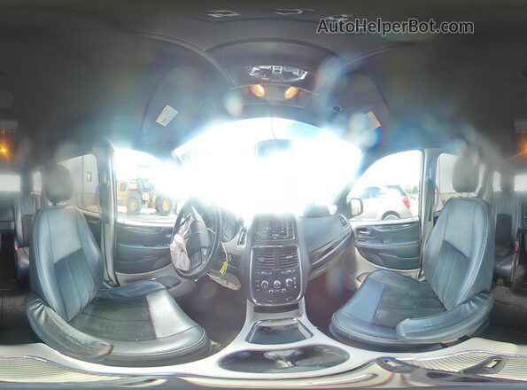 2C4RDGCG4JR267002 2018 DODGE GRAND Silver Панорамний вид салону 360°