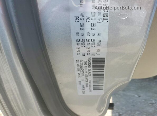 2C4RDGCG4JR299738 2018 DODGE GRAND Серебряный Вид наклейки с VIN-кодом