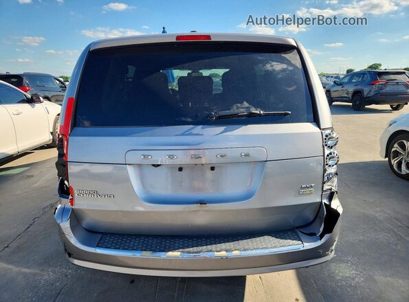 2C4RDGCG4JR302170 2018 DODGE GRAND Gray Вид ззаду