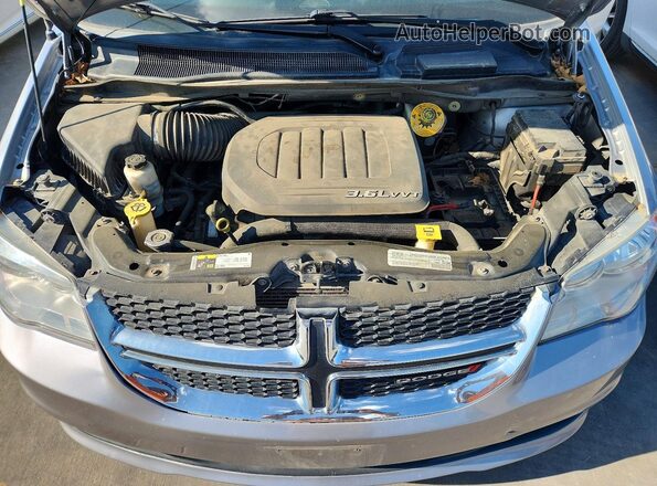 2C4RDGCG4JR302170 2018 DODGE GRAND Gray Вид підкапотного простору