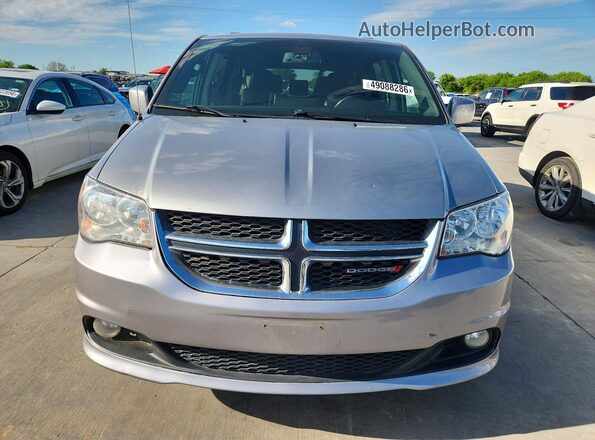 2C4RDGCG4JR302170 2018 DODGE GRAND Gray Вид спереду