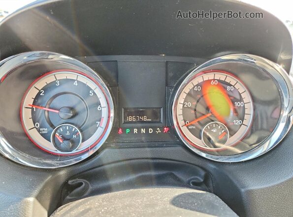 2C4RDGCG4JR302170 2018 DODGE GRAND Gray Вид щитка приладів
