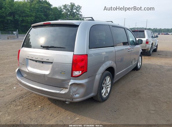 2C4RDGCG4JR359792 2018 DODGE GRAND CARAVAN Silver Trasero derecho