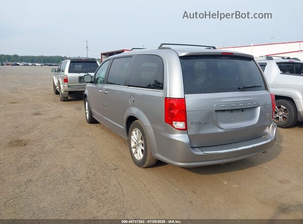 2C4RDGCG4JR359792 2018 DODGE GRAND CARAVAN Silver Trasero izquierdo