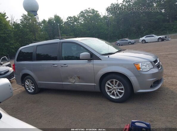 2C4RDGCG4JR359792 2018 DODGE GRAND CARAVAN Silver Vista interior trasera