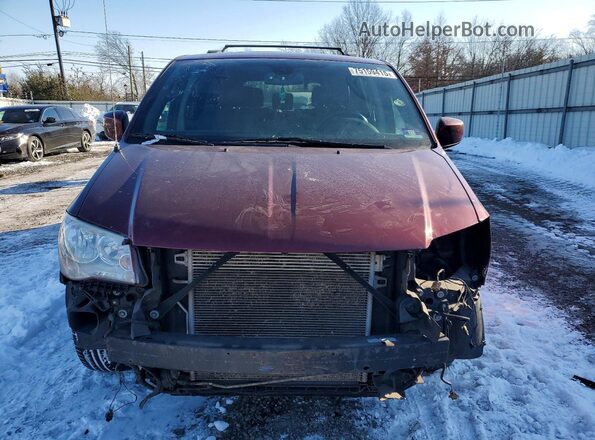 2C4RDGCG4KR521082 2019 DODGE GRAND Red Դիմացի տեսք