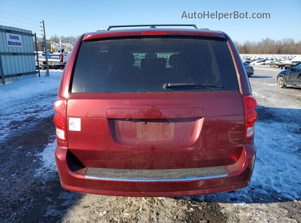 2C4RDGCG4KR521082 2019 DODGE GRAND Red Հետևի տեսք