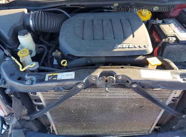 2C4RDGCG4KR521082 2019 DODGE GRAND Red Սալոնի հետևի տեսք