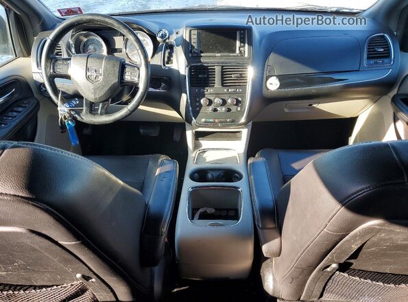 2C4RDGCG4KR521082 2019 DODGE GRAND Red Առջևի վահանակի տեսք