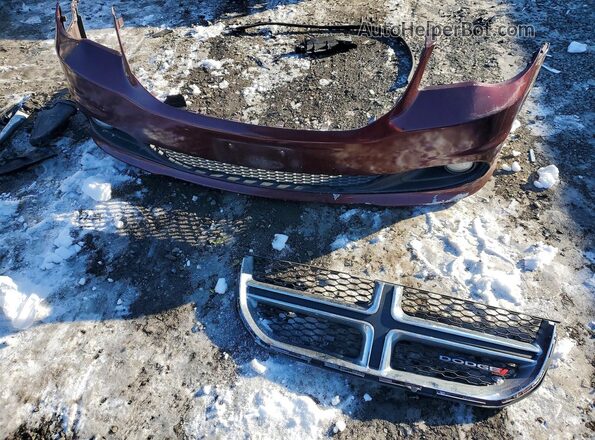 2C4RDGCG4KR521082 2019 DODGE GRAND Red Շարժիչի բաժամունքի տեսք
