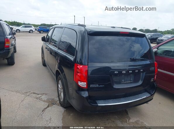 2C4RDGCG4KR689997 2019 DODGE GRAND CARAVAN Black უკანა მარცხენა