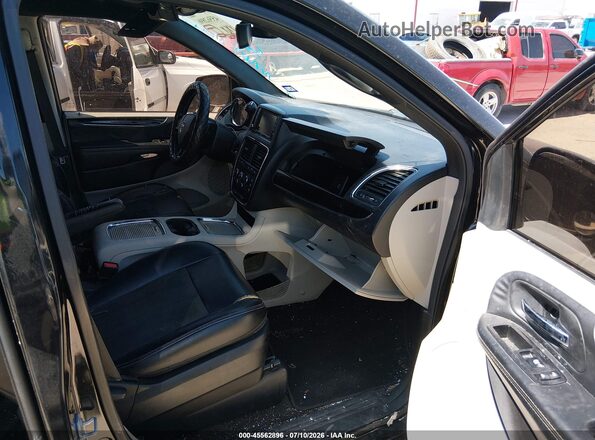 2C4RDGCG4KR689997 2019 DODGE GRAND CARAVAN Black წინა სალონის ხედი