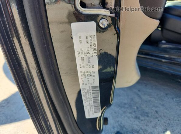 2C4RDGCG4LR193650 2020 DODGE GRAND Black Vista de la etiqueta del VIN