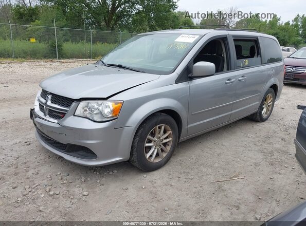 2C4RDGCG5GR317611 2016 DODGE GRAND CARAVAN Gray წინა მარცხენა ხედი სამი მეოთხედიდან