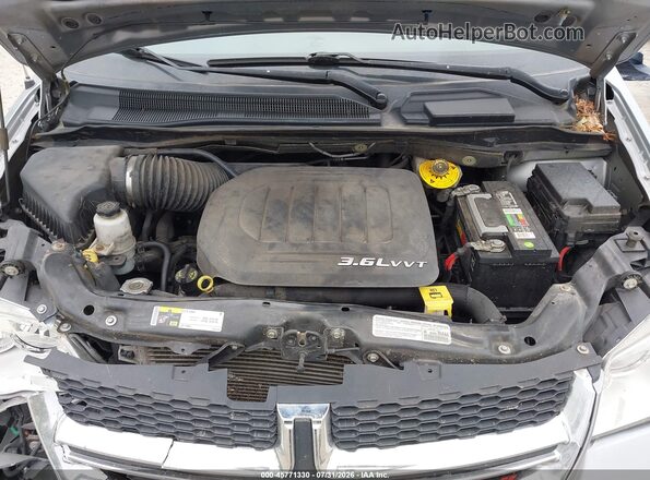 2C4RDGCG5GR317611 2016 DODGE GRAND CARAVAN Gray უკანა ხედი