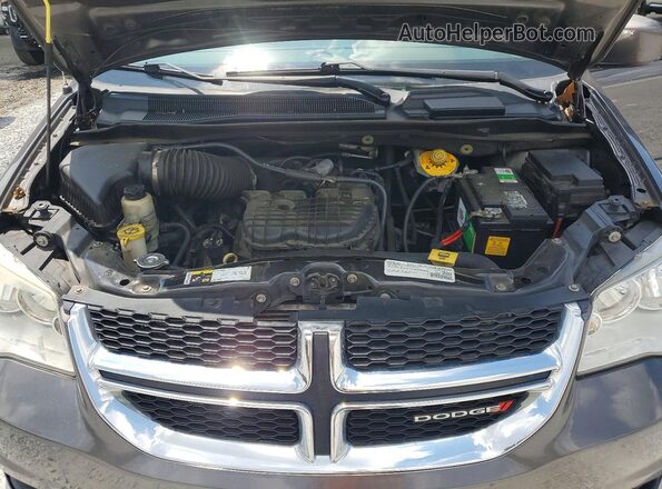 2C4RDGCG5GR348440 2016 DODGE GRAND Gray Rear interior view
