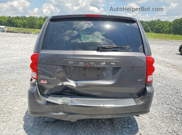 2C4RDGCG5GR348440 2016 DODGE GRAND Gray Rear view