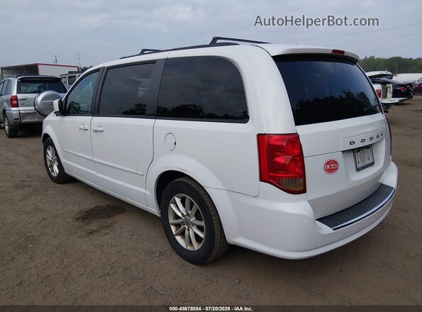2C4RDGCG5GR357462 2016 DODGE GRAND CARAVAN White Rear left