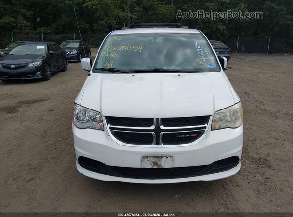 2C4RDGCG5GR357462 2016 DODGE GRAND CARAVAN White Front view