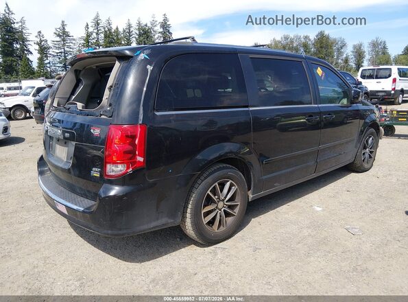 2C4RDGCG5HR716486 2017 DODGE GRAND CARAVAN Black Հետևի աջ