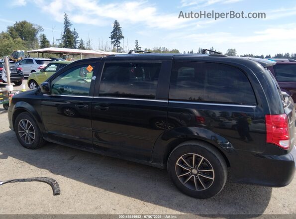 2C4RDGCG5HR716486 2017 DODGE GRAND CARAVAN Black Սալոնի 360 աստիճան տեսք