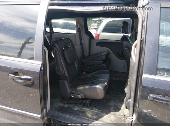 2C4RDGCG5HR716486 2017 DODGE GRAND CARAVAN Black VIN կոդի պիտակի տեսք