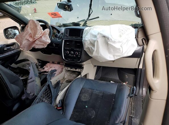 2C4RDGCG5HR754090 2017 DODGE GRAND Charcoal Вид панелі приладів