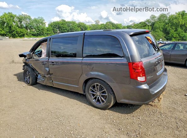 2C4RDGCG5HR754090 2017 DODGE GRAND Charcoal Задня ліва чверть