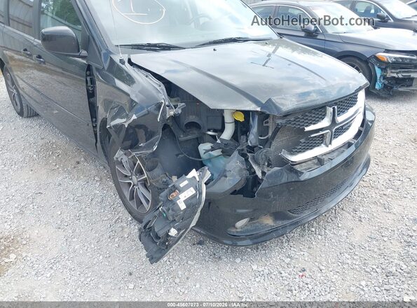 2C4RDGCG5HR773271 2017 DODGE GRAND CARAVAN Black Դիմացի տեսք
