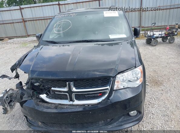 2C4RDGCG5HR773271 2017 DODGE GRAND CARAVAN Black Սարքավորումների վահանակի տեսք