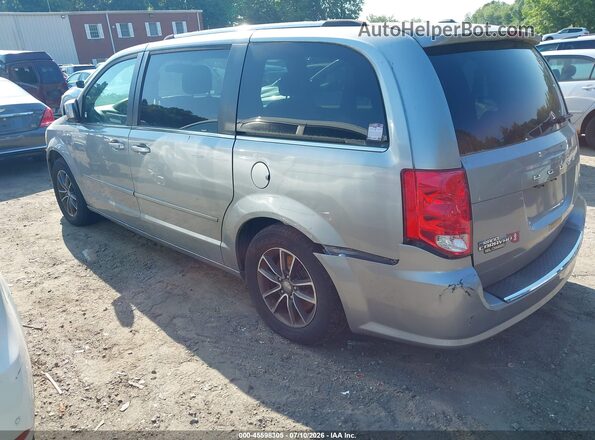 2C4RDGCG5HR824526 2017 DODGE GRAND CARAVAN Silver Հետևի ձախ