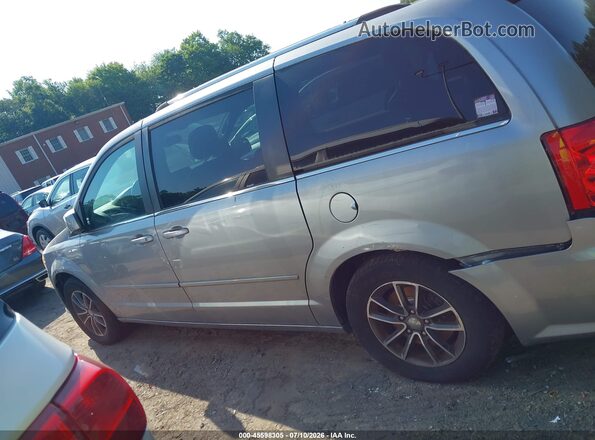 2C4RDGCG5HR824526 2017 DODGE GRAND CARAVAN Silver Սալոնի 360 աստիճան տեսք