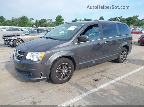 2C4RDGCG5HR847255 2017 DODGE GRAND CARAVAN Gray Vista tres cuartos delantera izquierda