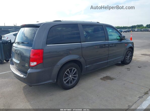 2C4RDGCG5HR847255 2017 DODGE GRAND CARAVAN Gray Trasero derecho