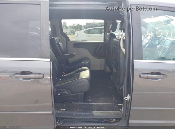 2C4RDGCG5HR847255 2017 DODGE GRAND CARAVAN Gray Vista de la etiqueta del VIN
