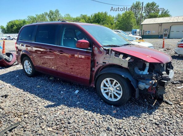 2C4RDGCG5JR157821 2018 DODGE GRAND Red Առջևի աջ