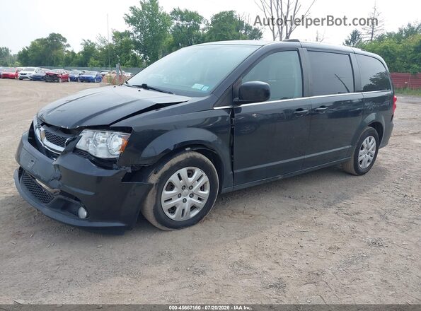 2C4RDGCG5JR241735 2018 DODGE GRAND CARAVAN Gray წინა მარცხენა ხედი სამი მეოთხედიდან