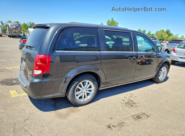 2C4RDGCG5JR265484 2018 DODGE GRAND Black უკანა მარჯვენა