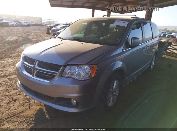 2C4RDGCG5KR514528 2019 DODGE GRAND CARAVAN Silver Передня ліва чверть
