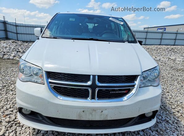 2C4RDGCG5KR521298 2019 DODGE GRAND Белый Вид спереди
