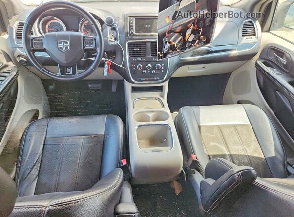 2C4RDGCG5KR521298 2019 DODGE GRAND Белый Вид панели приборов