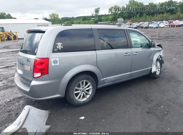 2C4RDGCG5KR696568 2019 DODGE GRAND CARAVAN Silver Tył prawy