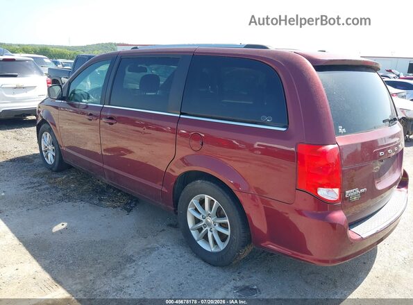 2C4RDGCG5LR177845 2020 DODGE GRAND CARAVAN Maroon უკანა მარცხენა