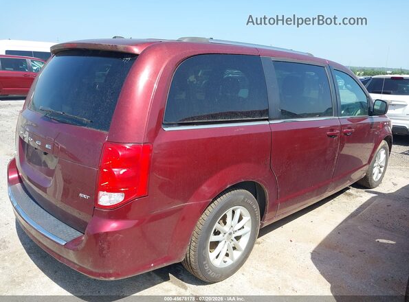 2C4RDGCG5LR177845 2020 DODGE GRAND CARAVAN Maroon უკანა მარჯვენა