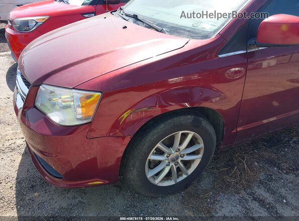 2C4RDGCG5LR177845 2020 DODGE GRAND CARAVAN Maroon წინა ხედი