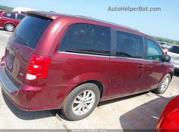 2C4RDGCG5LR177845 2020 DODGE GRAND CARAVAN Maroon უკანა სალონის ხედი