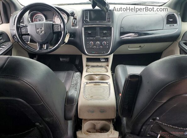 2C4RDGCG5LR252866 2020 DODGE GRAND Черный Вид панели приборов