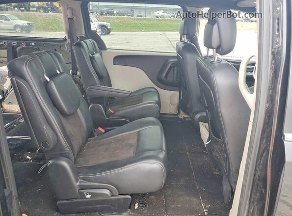2C4RDGCG5LR252866 2020 DODGE GRAND Черный Вид задней части салона
